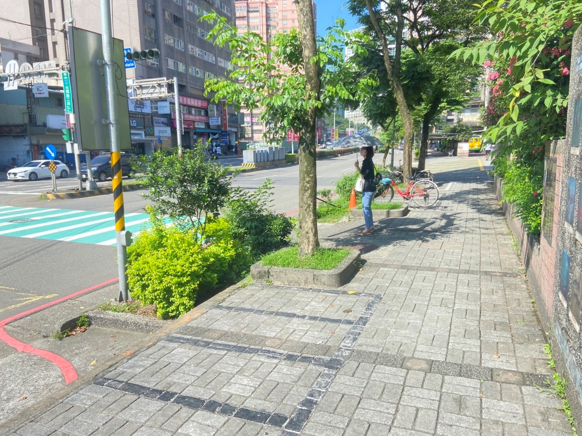 校園左側人行道_改善前