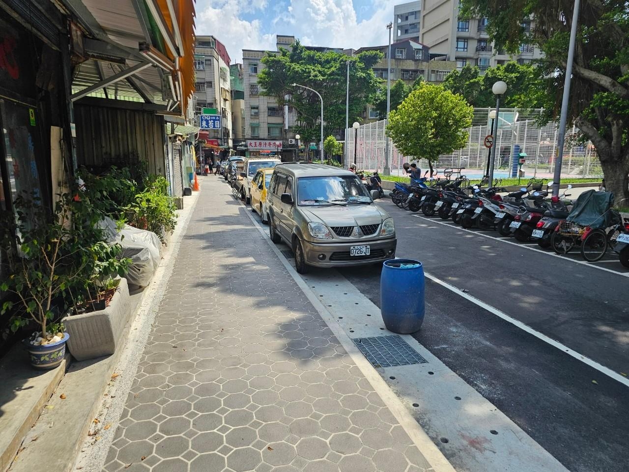 三重大同北人行道活化案照(活化後)