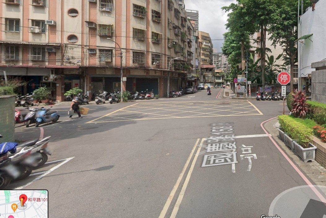 和平路101巷與國慶路158巷口_改善前