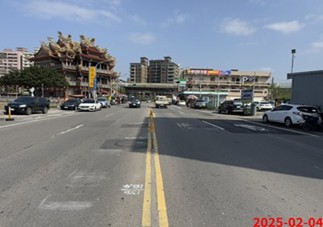 八里區中華路三段改善前