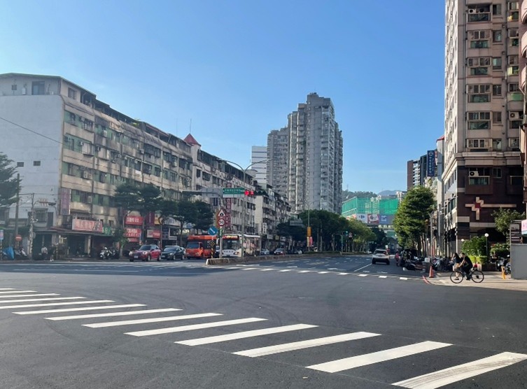 新店區中興路三段改善後