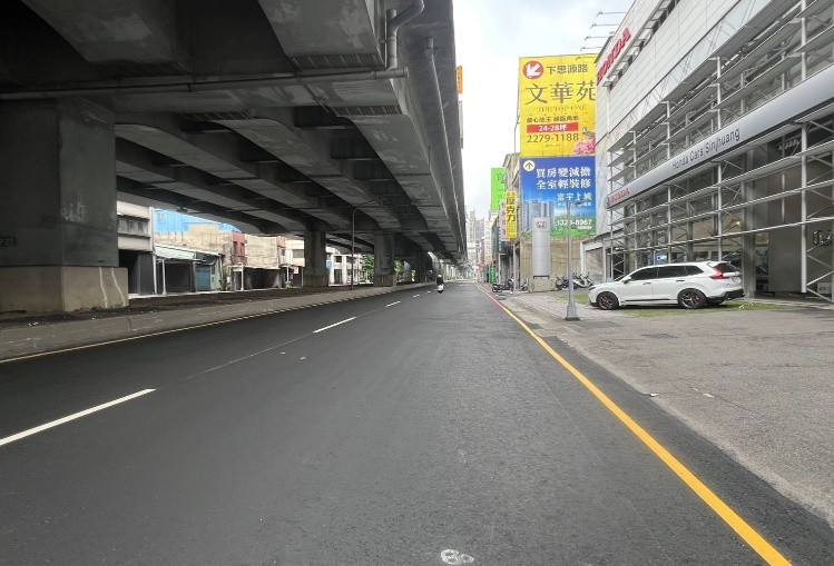 新莊區新北大道二、三段改善後