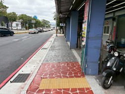 板橋區南雅南路二段144巷至四川路二段140巷20號西側人行道改善工程改善後