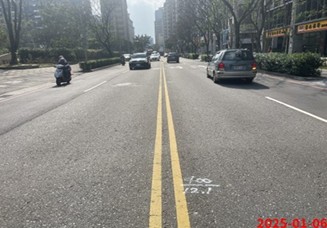 淡水區中山北路二段改善前